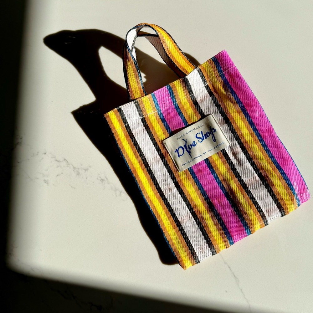Anya Hindmarch Limited Edition Multicolor Tote Bag